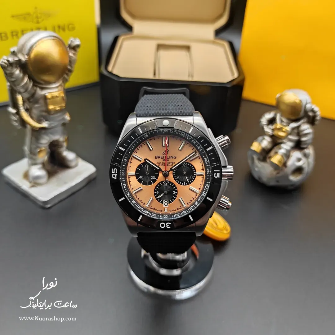 ساعت برایتلینگ سوپر کورنومتر زرد B01 - Breitling SUPER CHRONOMAT B01