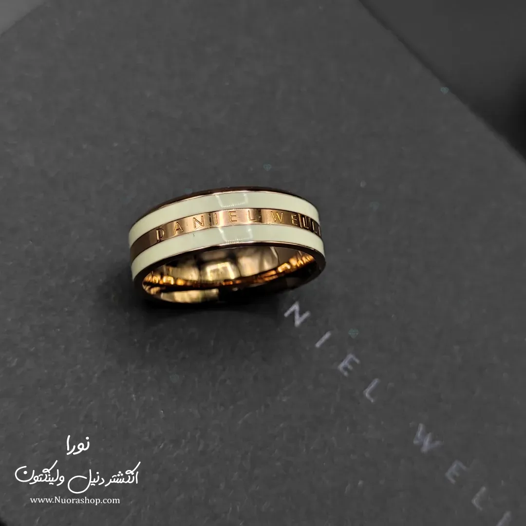 انگشتر دنیل ولینگتون رزگلد سفید