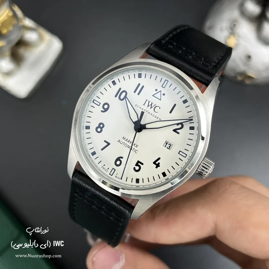 ساعت آی دبلیو سی مارک xx صفحه سفید IWC Pilots Mark XX