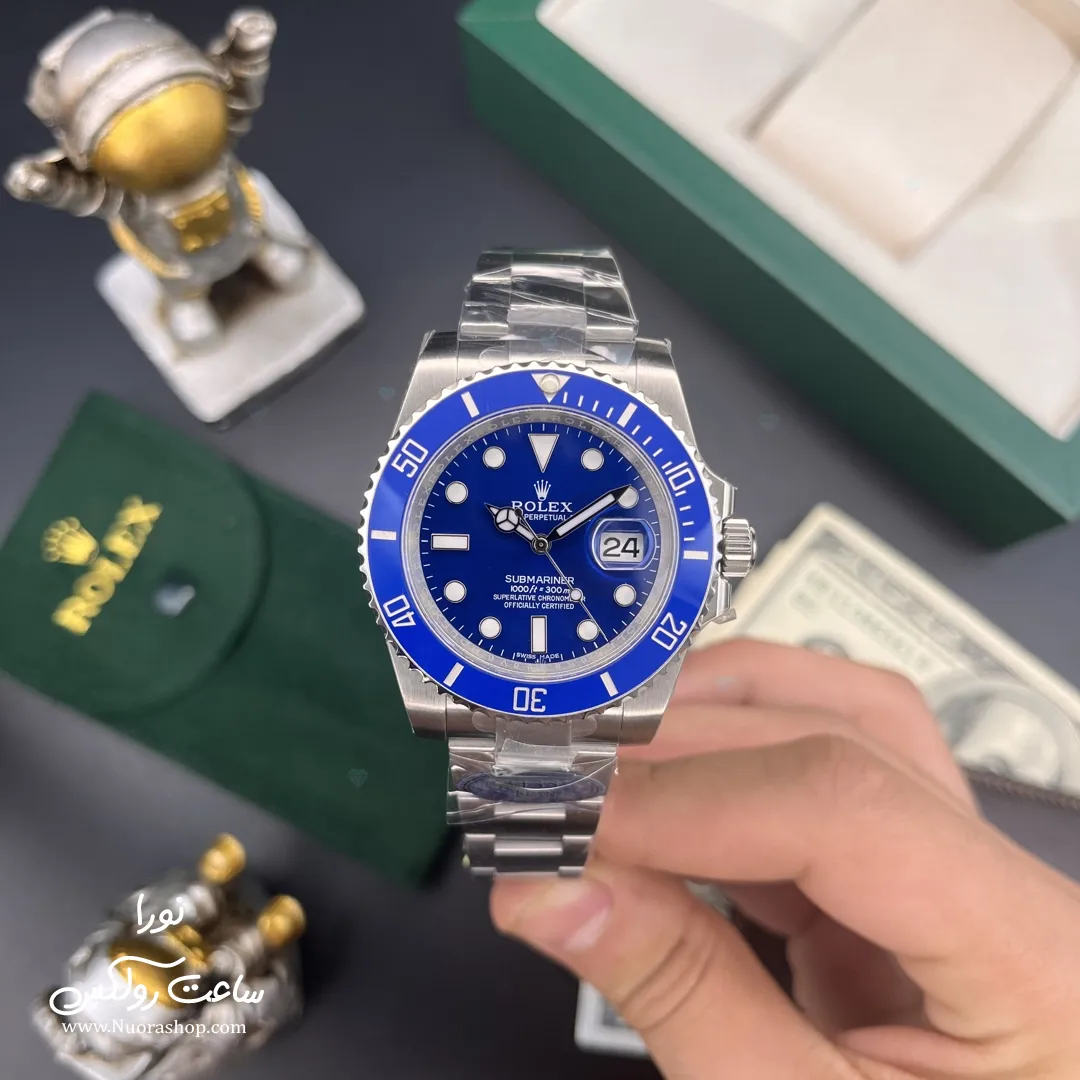 ساعت رولکس سابمارینر موتور سوئیس Rolex Submariner Swiss Movement m116619lb