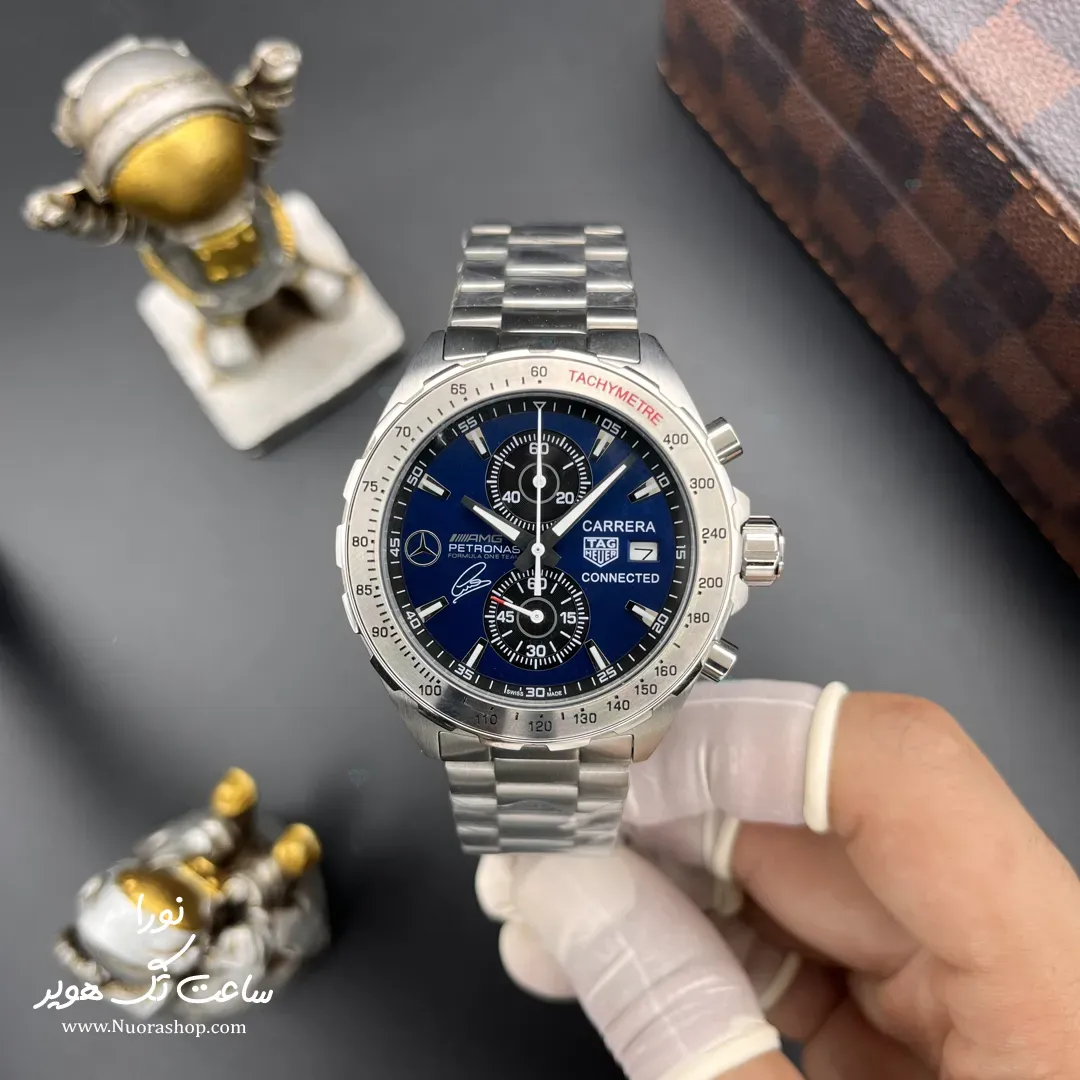 ساعت تگ هویر مرسدس بنز سرمه ای Tag Heuer