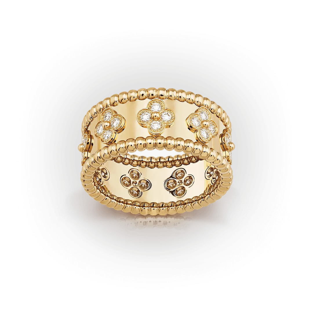 انگشتر ونکلیف طلایی